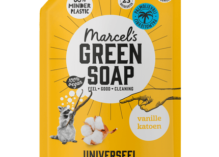 Marcel's Green Soap Wasmiddel Navulling Vanille & Katoen