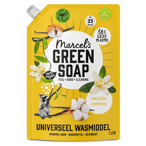 Marcel's Green Soap Vloeibaar wasmiddel navul Uni
