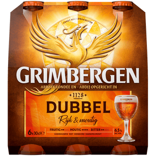Grimbergen Dubbel abdijbier fles
