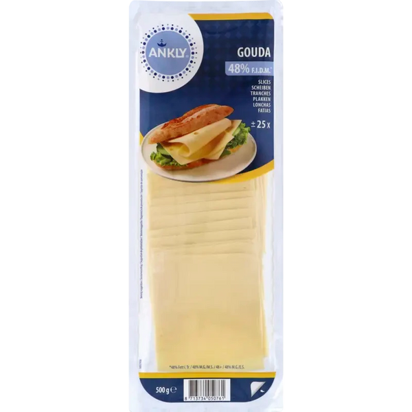Ankly Gouda jong 48+ plak grootverpakking
