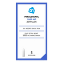 Paracetamol zetpillen 1000mg