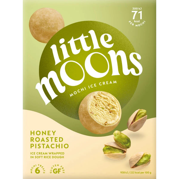 Little Moons Mochi-Eis mit Honig-Pistazie