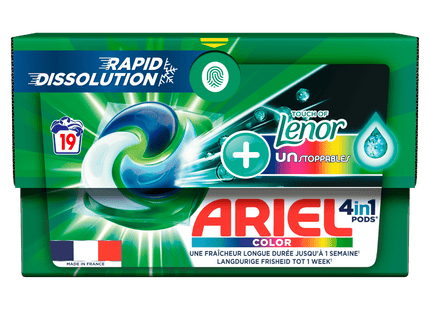 Ariel + Pods 4in1 unstoppables lenor 19st