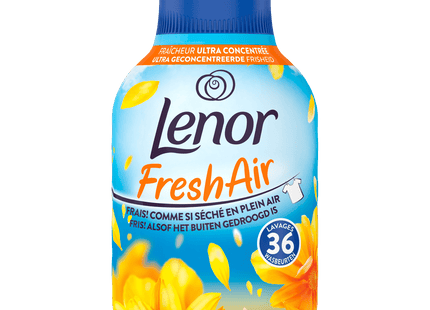 Lenor fresh air wasverzachter stralende zon