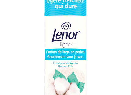 Lenor light Geurparels katoen fris 10 sc