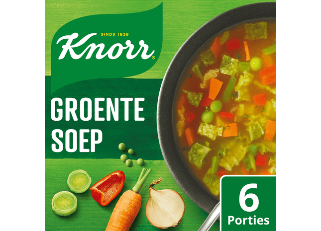 Knorr Dubbelpak soep Groenten