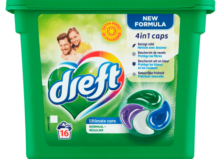 Dreft 4in1 wascapsules regular