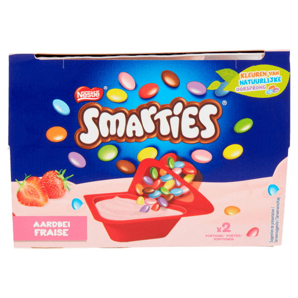 Nestlé SMARTIES Joghurt Erdbeere