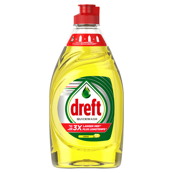 Dreft Hand Dishwashing Platinum Quickwash Lemon