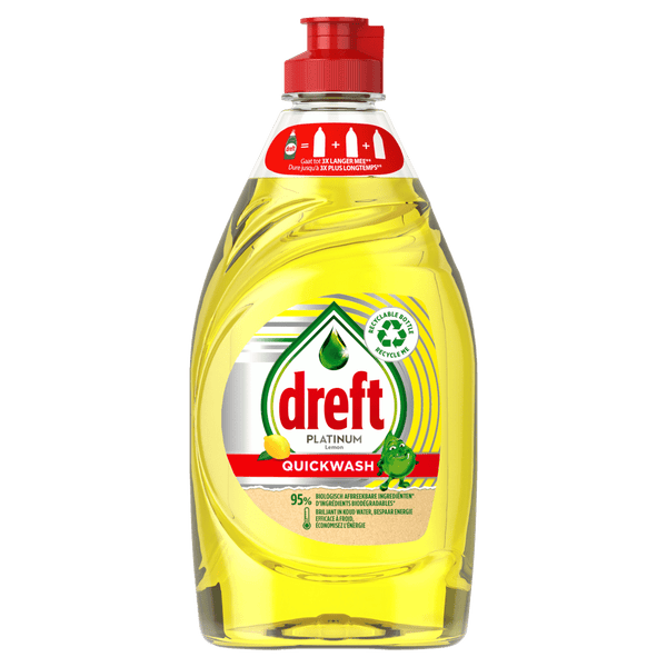Dreft Handafwas platinum quickwash lemon