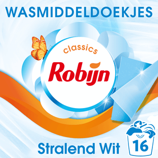 Robijn Wasmiddeldoekjes Stralend Wit