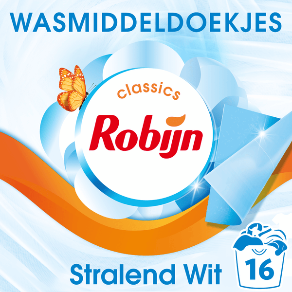 Robijn Waschmitteltücher Strahlend Weiß