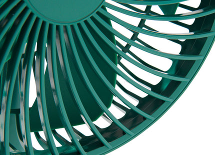 table fan wireless silent green Ø16cm