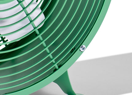 table fan retro Ø25.8cm green