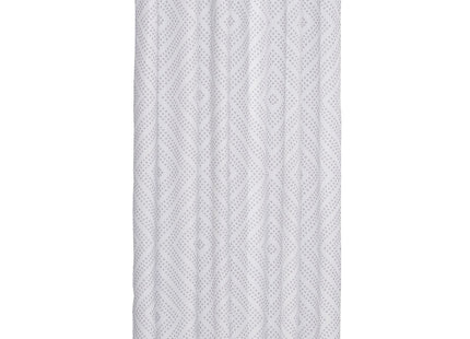 shower curtain recycled polyester boho 180x200