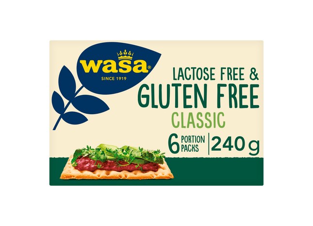Wasa Glutenvrije en Lactosevrije Knäckebröd