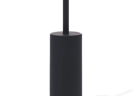 toilet brush holder matte black Ø9.5x22