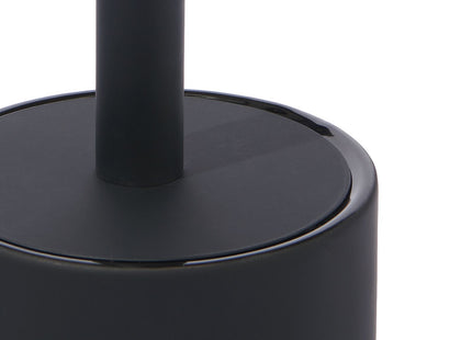 toilet brush holder matte black Ø9.5x22