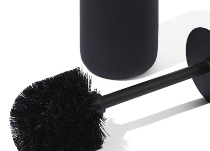 toilet brush holder matte black Ø9.5x22