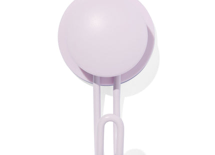 towel hook with suction cup lilac