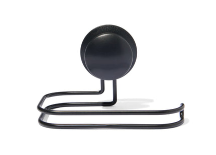 toilet roll holder with suction cup black