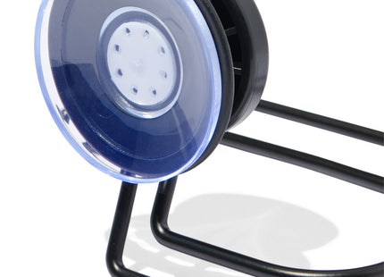 toilet roll holder with suction cup black