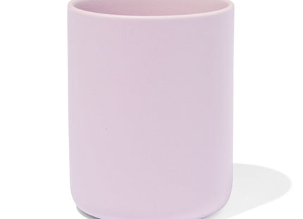 cup matt earthenware lilac Ø8x10