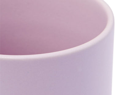 cup matt earthenware lilac Ø8x10