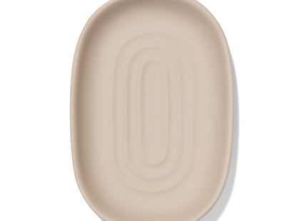 soap dish matt ceramic sand 9x13