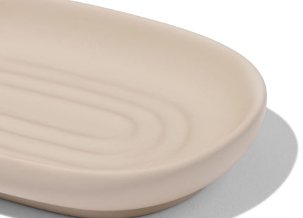 soap dish matt ceramic sand 9x13