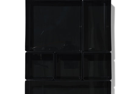 drawer organizer 30x22.5x5.5 6-part black