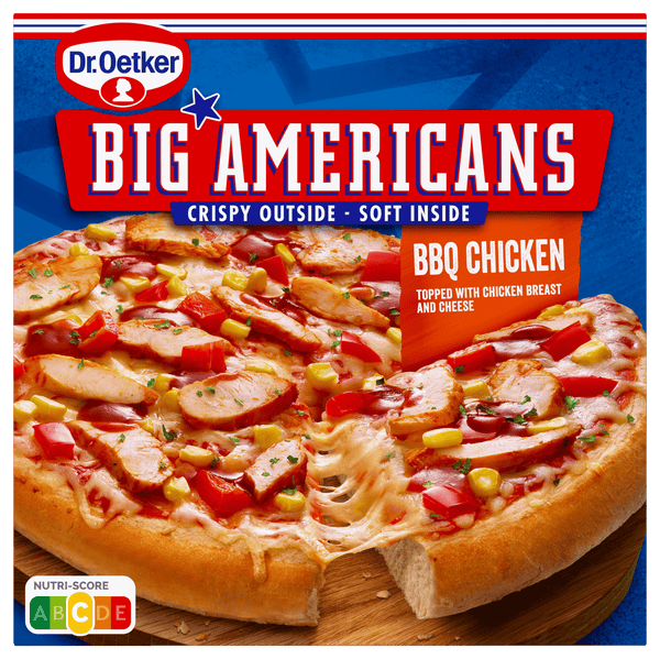 Dr. Oetker Big Americans Pizza BBQ Chicken