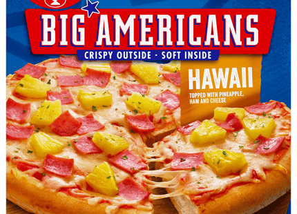 Dr. Oetker Big Americans pizza Hawaii