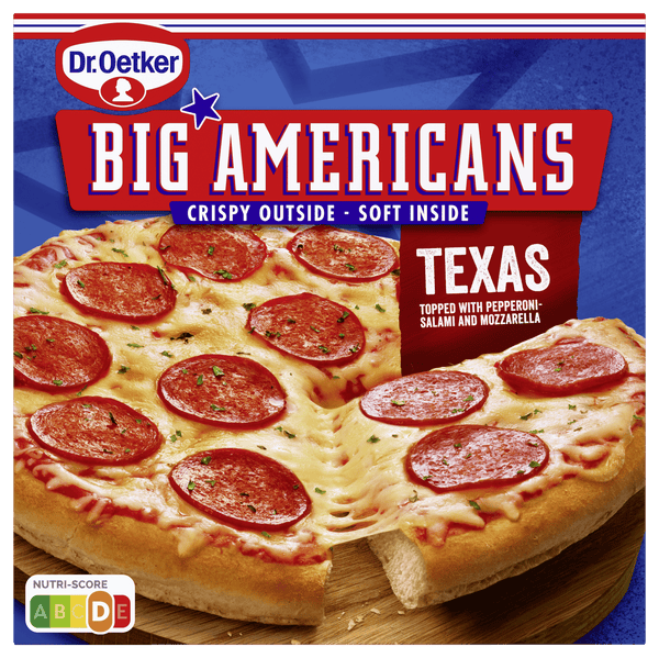 Dr. Oetker Big Americans pizza Texas