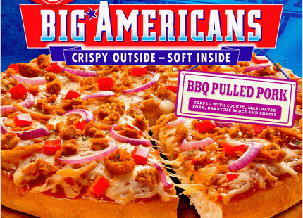 Dr. Oetker Big Americans pizza BBQ Pulled pork