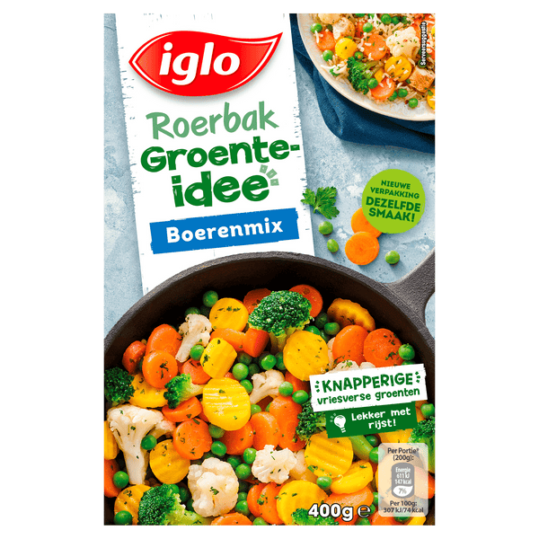 Iglo Vegetable Idea Farmer's Mix