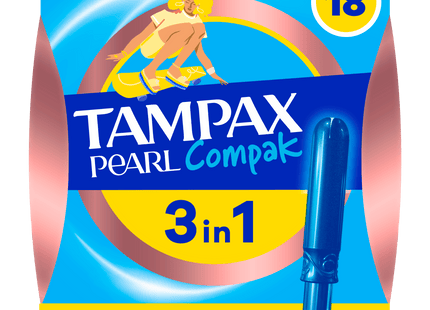 Tampax Compak pearl regular 18CT
