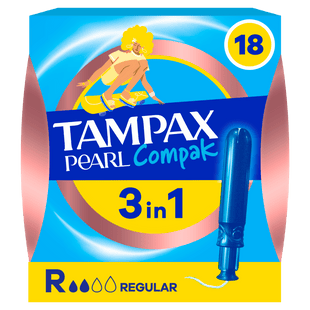 Tampax Compak pearl regular 18CT