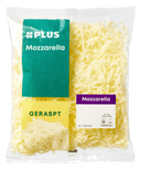 Geriebener Mozzarella-Käse