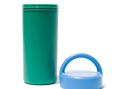 drinkbeker met deksel groen 300ml