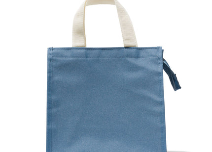 cool bag lunch gray blue 11x23x26