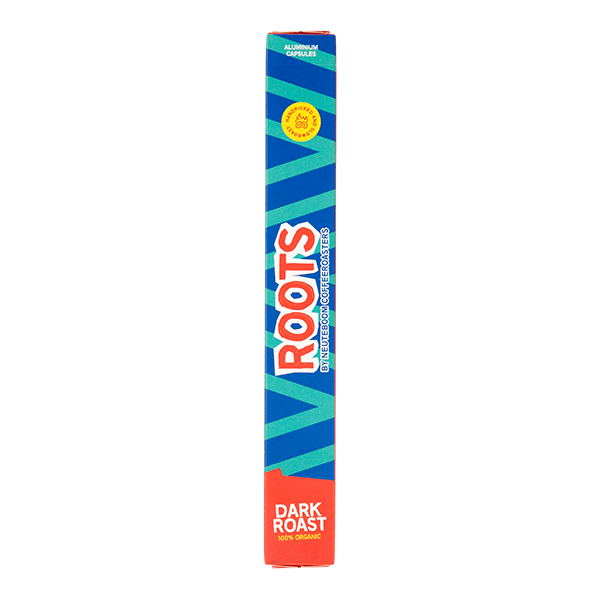 Roots Koffiecapsules dark roast bio