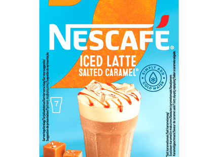 Nescafe Oploskoffie ice latte salted caramel