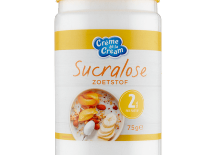 Crème de la Cream Sucralose sweetener