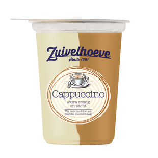 Zuivelhoeve Boer'n vla Cappuccino 450g