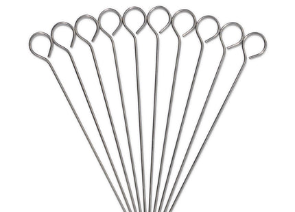 stainless steel skewers - 10 pieces