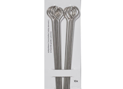 stainless steel skewers - 10 pieces