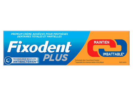 Fixodent premium adhesive paste