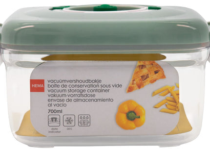 vacuümvershoudbakje 700ml  Dutchshopper