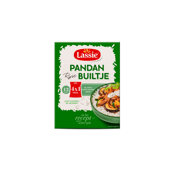 Lassie Builtjes pandan rice for 1 person
